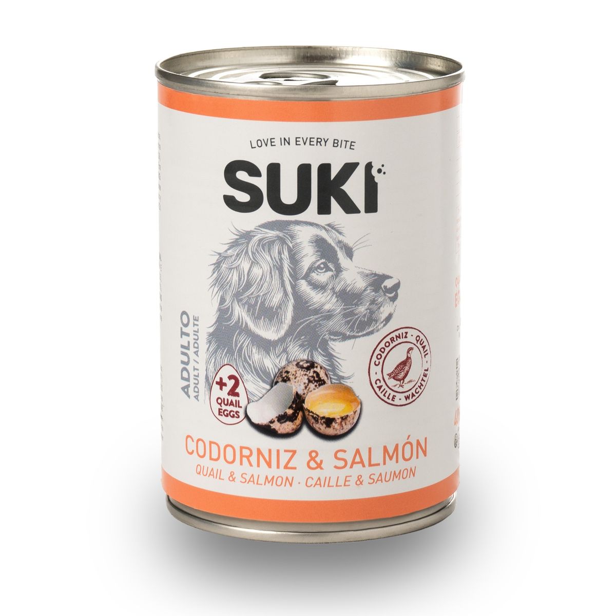 SUKI - Caille et Saumon aux Œufs de Caille 400g