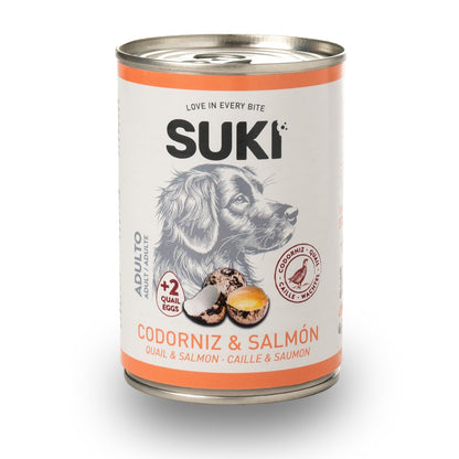 SUKI - Caille et Saumon aux Œufs de Caille 400g