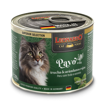 Leonardo - Dinde avec truite & canneberges 200g