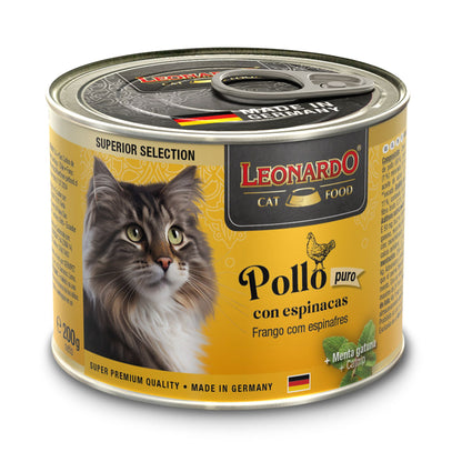 Leonardo - Poulet aux épinards 200g