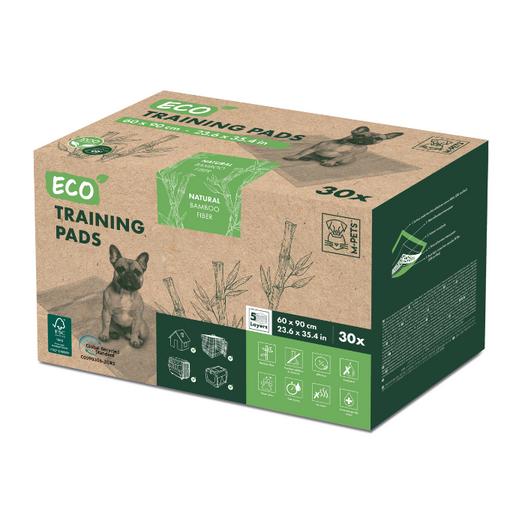M-PETS - Tapis d'apprentissage écologiques en bambou pour chiots