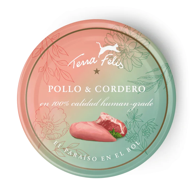 Terra Felis - Pollo & Cordero 80g