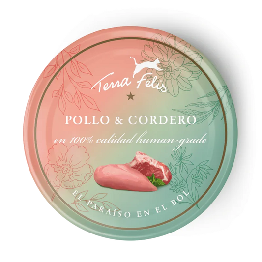 Terra Felis - Pollo & Cordero 80g