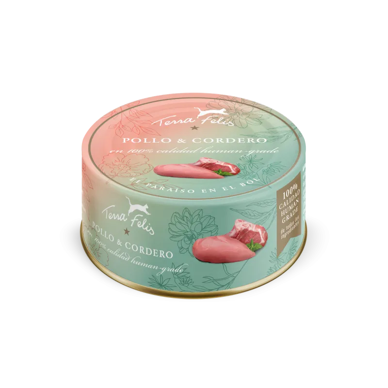 Terra Felis - Pollo & Cordero 80g