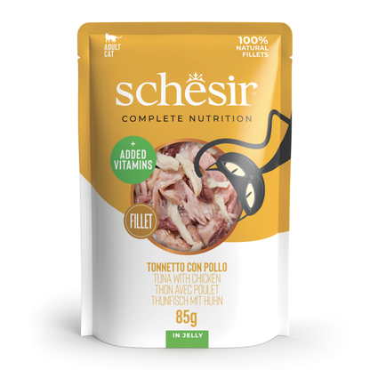 Schesir - Atún con Pollo en gelatina 85g