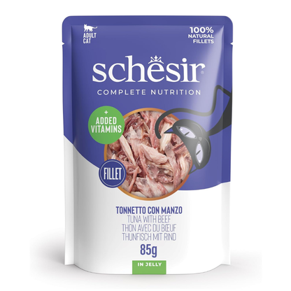 Schesir - Atún con Buey en Gelatina 85gr