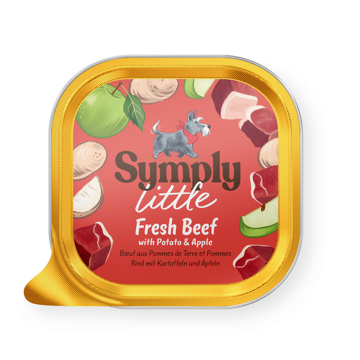 Symply Little - Paté Ternera Fresca para perros pequeños 100g