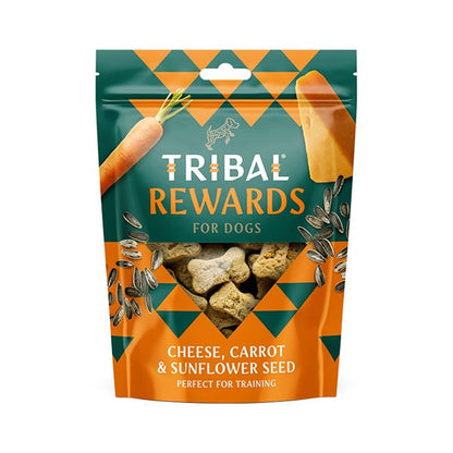 Tribal Rewards - Galletas con Queso, Zanahoria y Semillas de Girasol