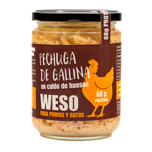 Weso - Pechuga de Gallina en Caldo de Huesos