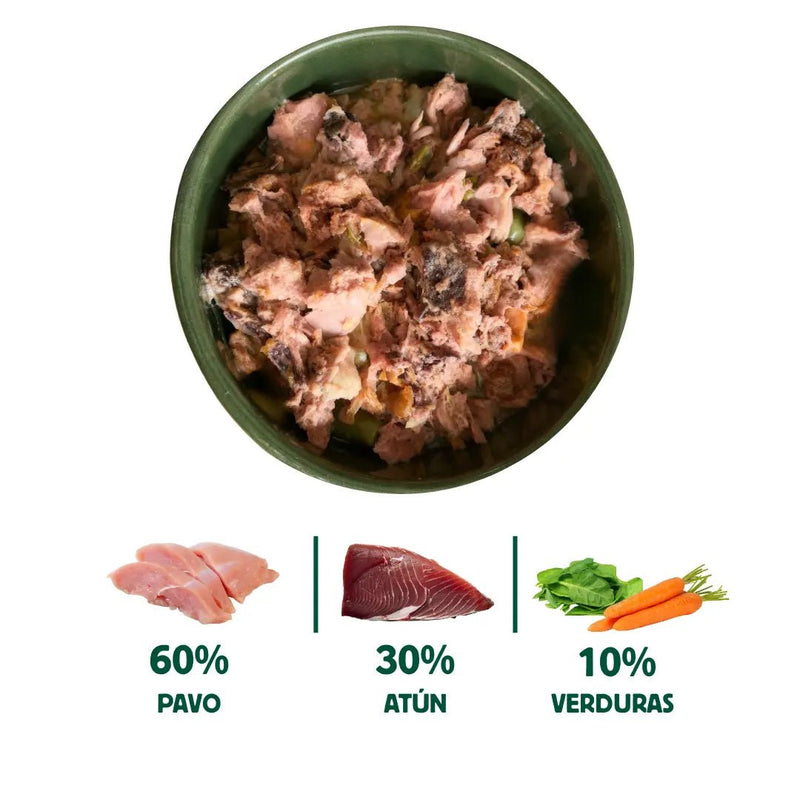 Wild Balance - Atún y Pavo (Filosofía BARF) 400g