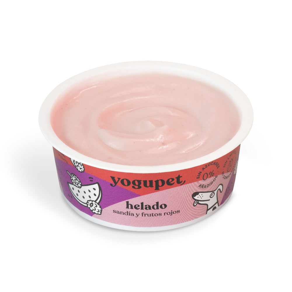 Yogupet - Helado pasteurizado de Frutos Rojos