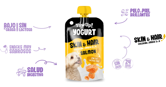 YowUp! - Yogur de Salmón Skin And Hair para Perro